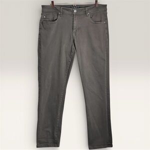 Liverpool Los Angeles Regent Relaxed Straight Stretch Jeans 38x32 Brown